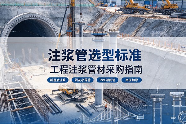 淮北注浆管选型标准